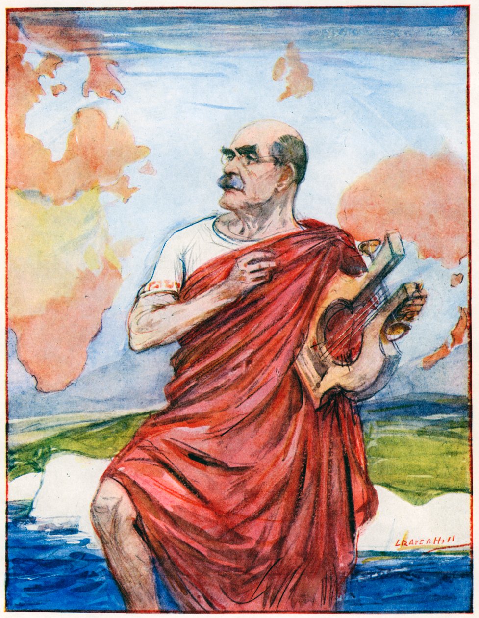 Der Sänger des Imperiums, Rudyard Kipling, 1935 von Unbekannt