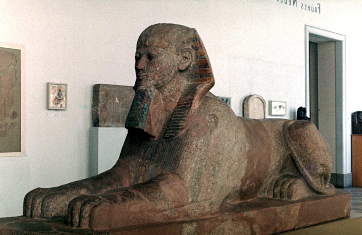 Die Sphinx der Königin Hatschepsut, 1450 von Unbekannt