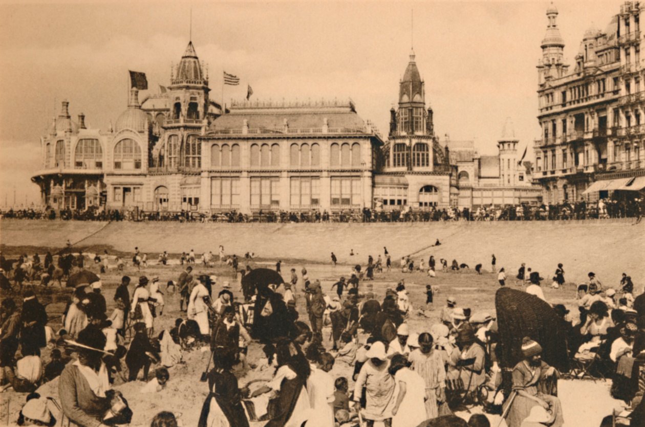 Der Strand und das Kursaal, um 1928 von Unbekannt