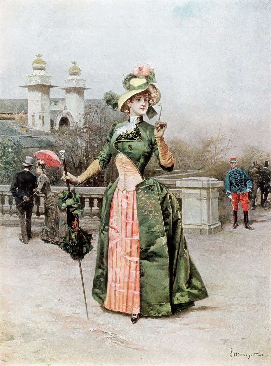 Der Stil der Zukunft, 1889 von Unbekannt