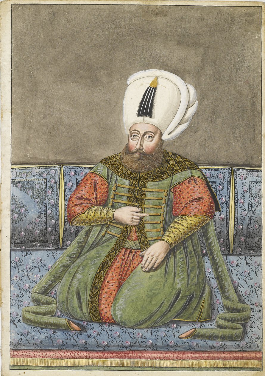 Der Sultan Osman I., frühes 19. Jahrhundert von Unbekannt
