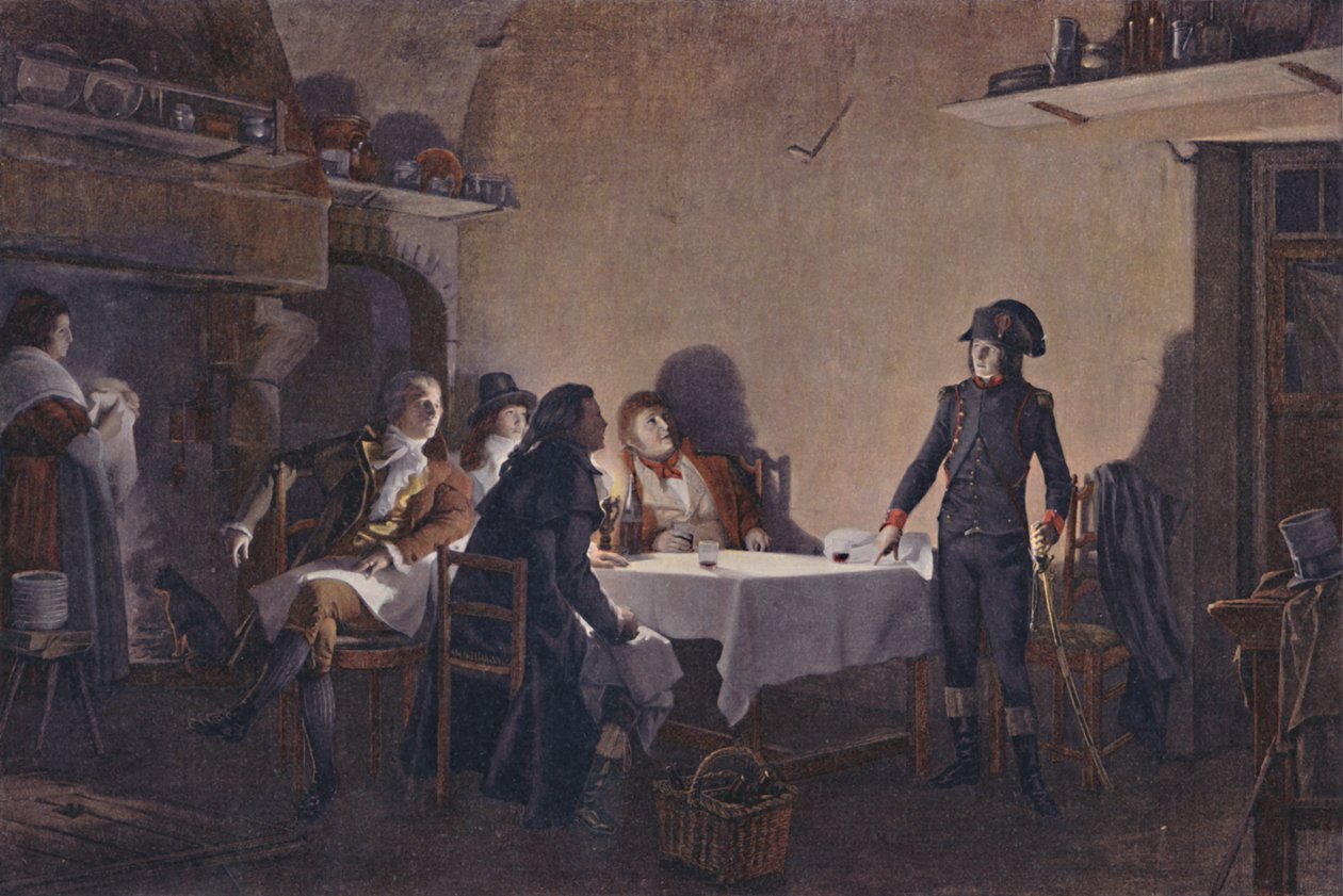Das Abendessen von Beaucaire von Unbekannt