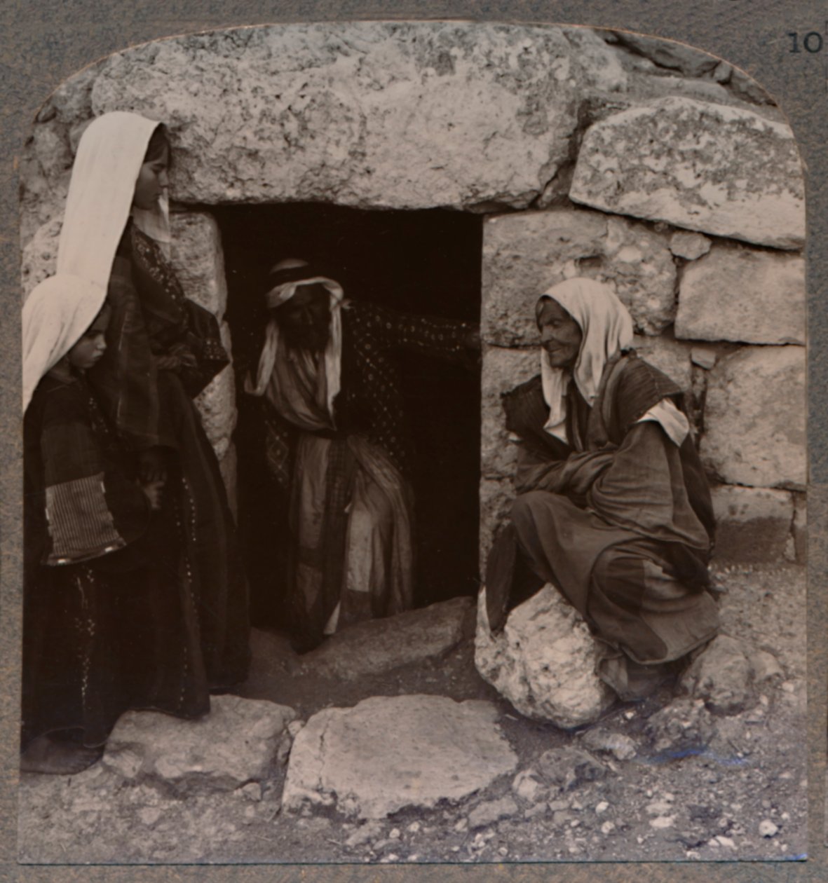 Das Grab des Lazarus, Bethanien, ca. 1900 von Unbekannt