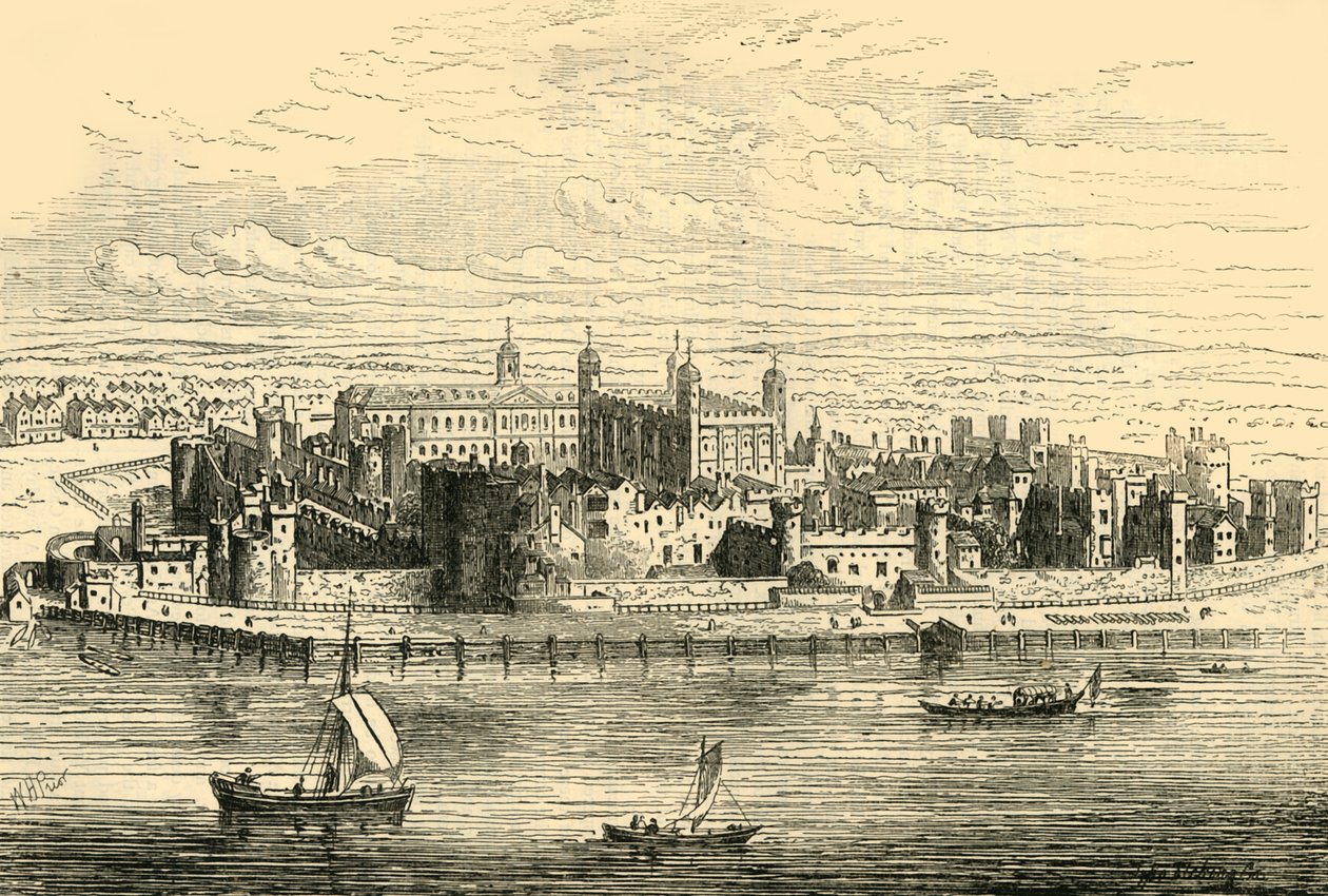 Der Tower von London von Unbekannt