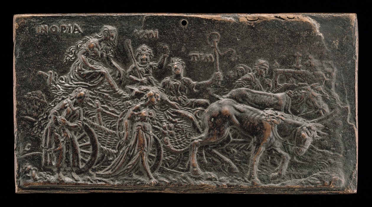 Der Triumph der Armut, 16. Jahrhundert von Unbekannt