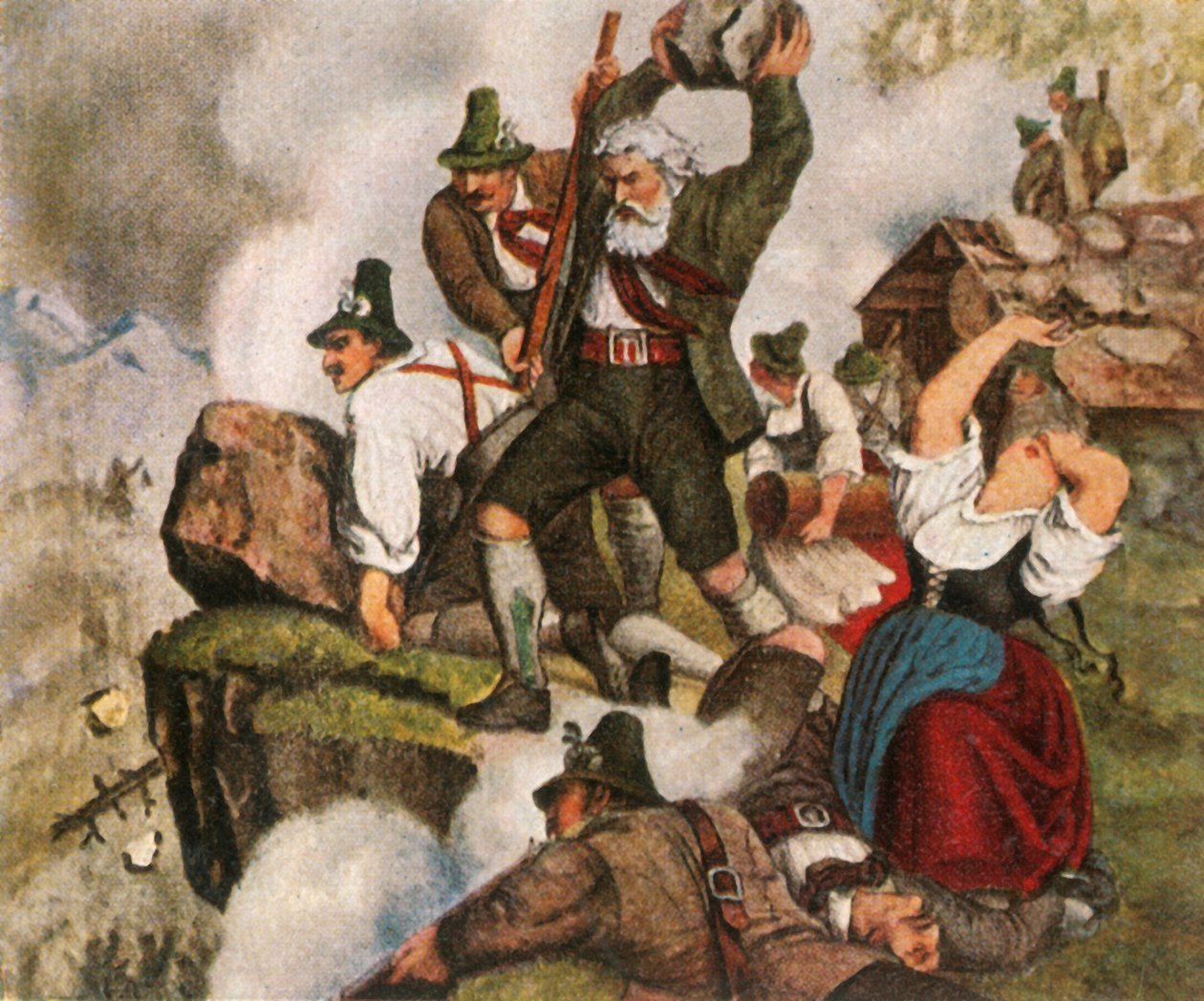 Der Tiroler Freiheitskampf, 1809, 1936 von Unbekannt