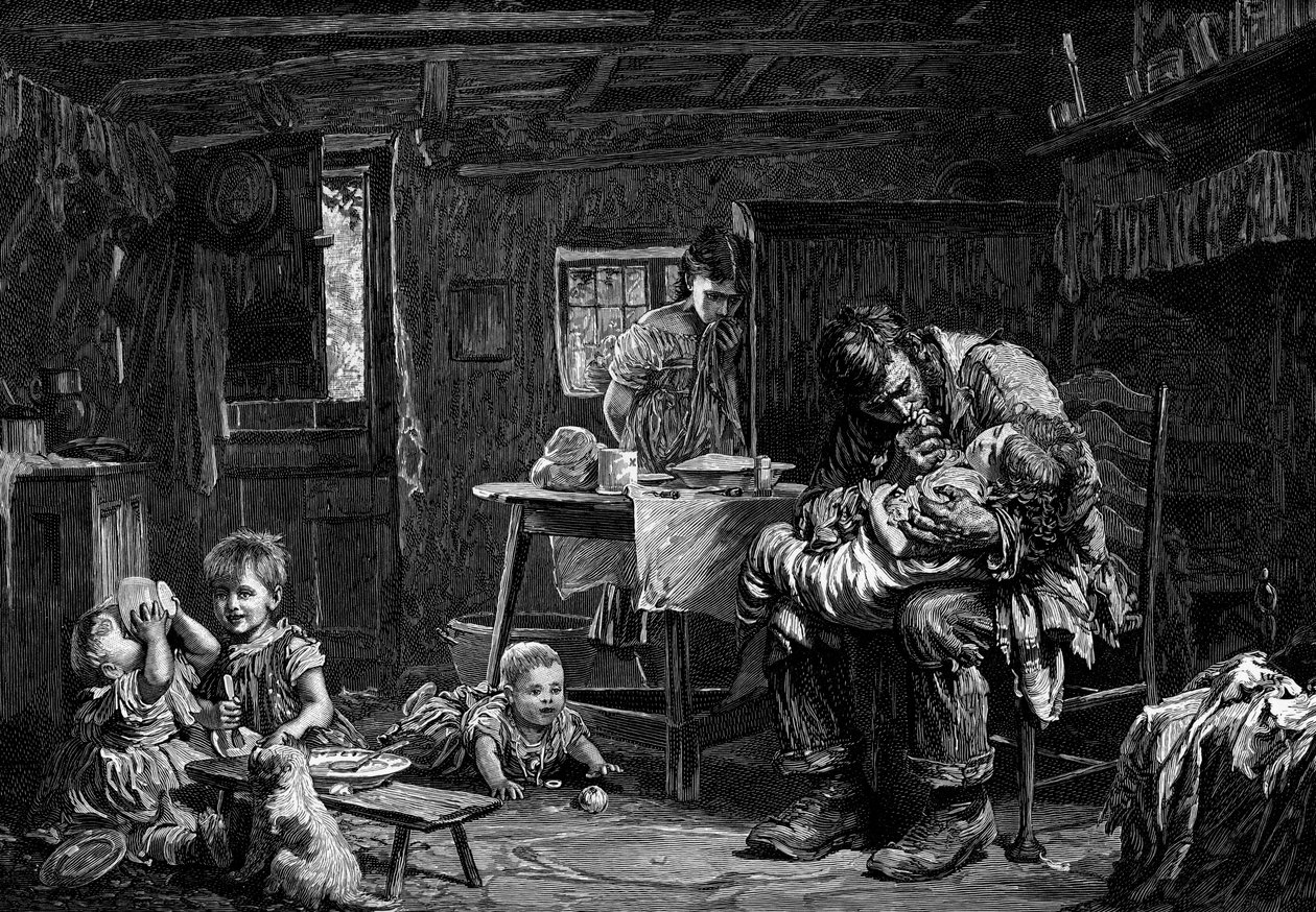 Der Witwer, 1882 von Unbekannt