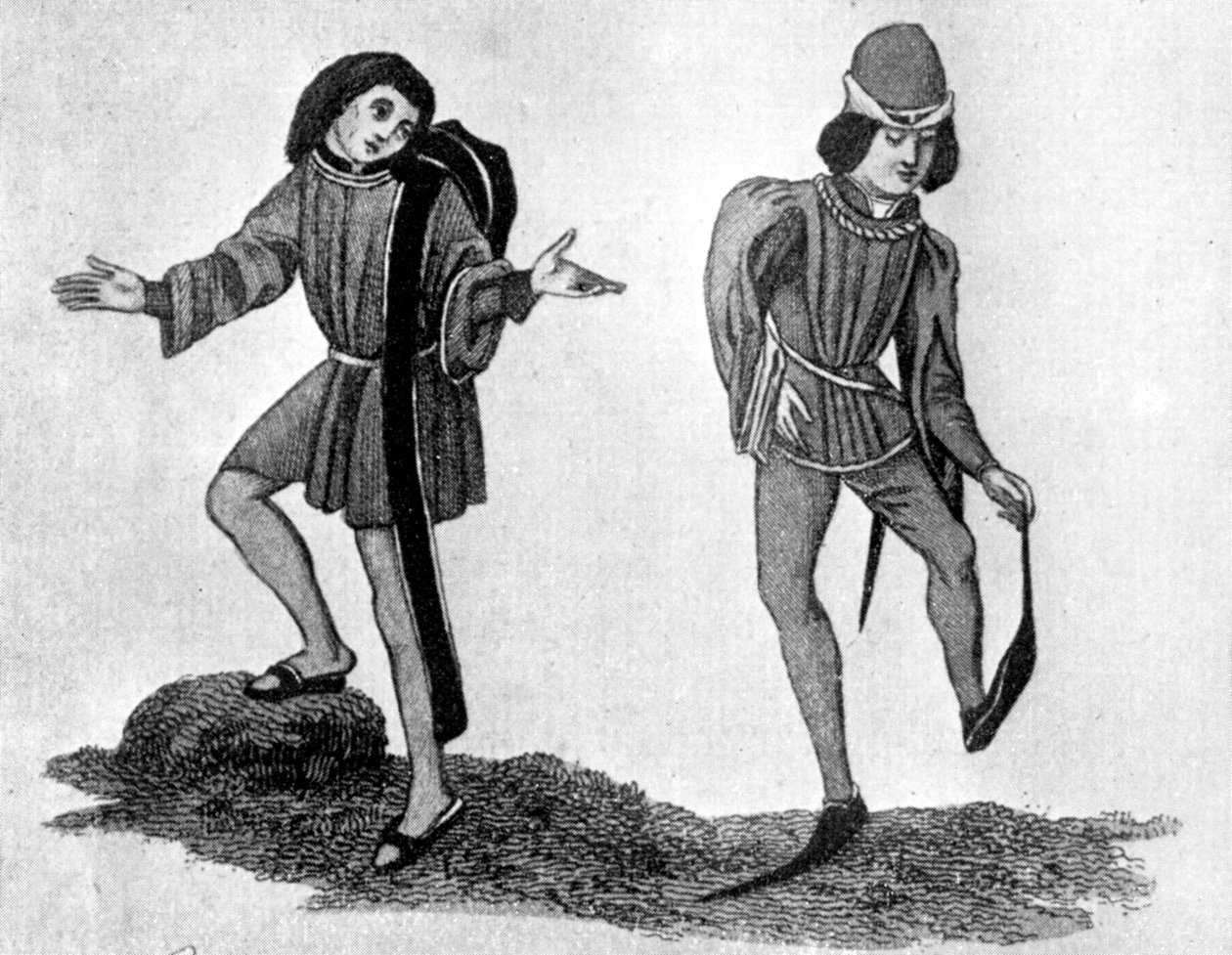 Der Berretino und Poleyn, 15. Jahrhundert, 1910 von Unbekannt