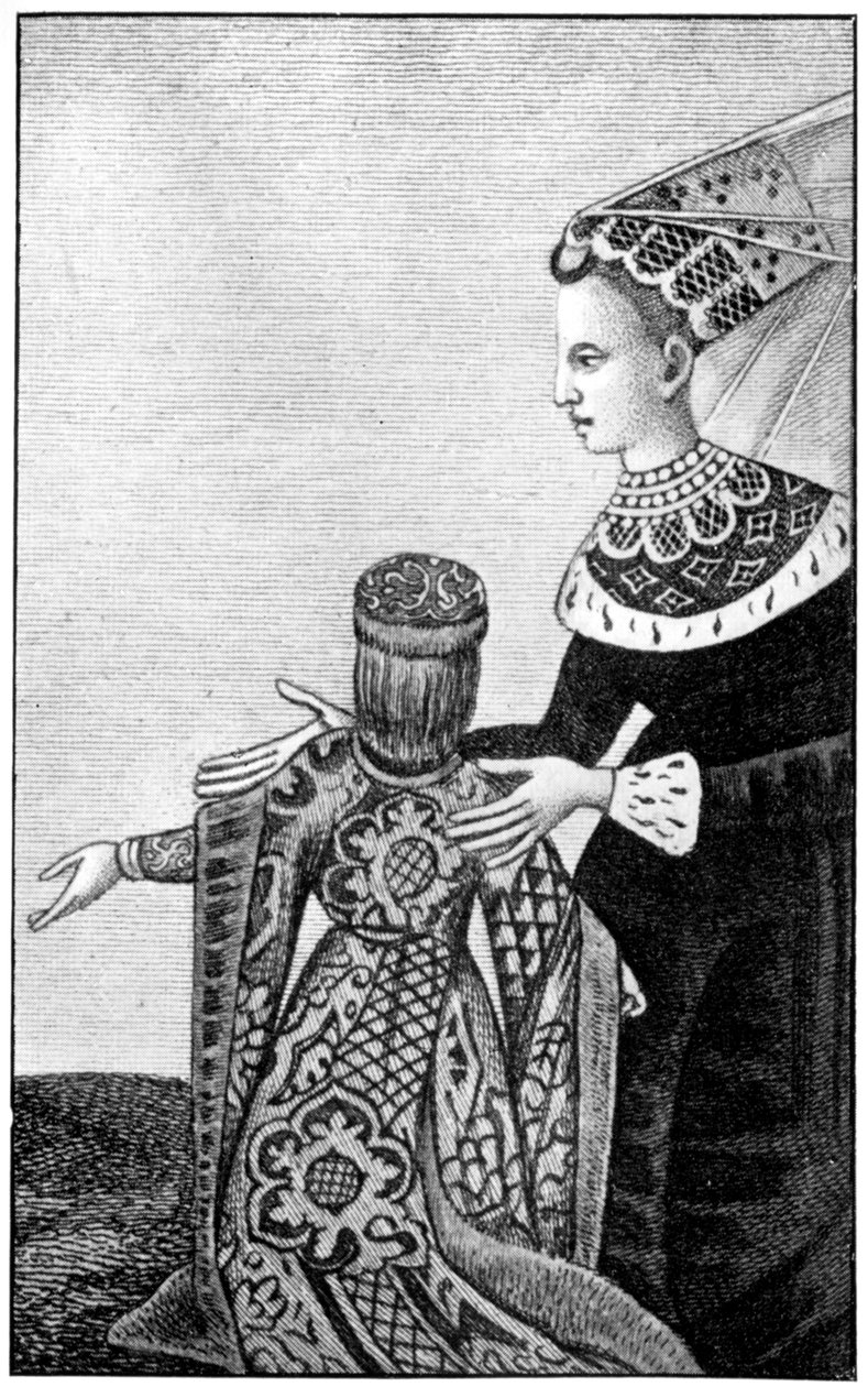 Der Schmetterlingskopfschmuck, 15. Jahrhundert, 1910 von Unbekannt