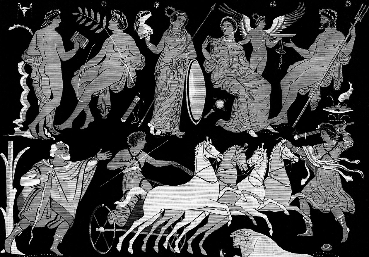 Der Tod des Hippolytus von Unbekannt