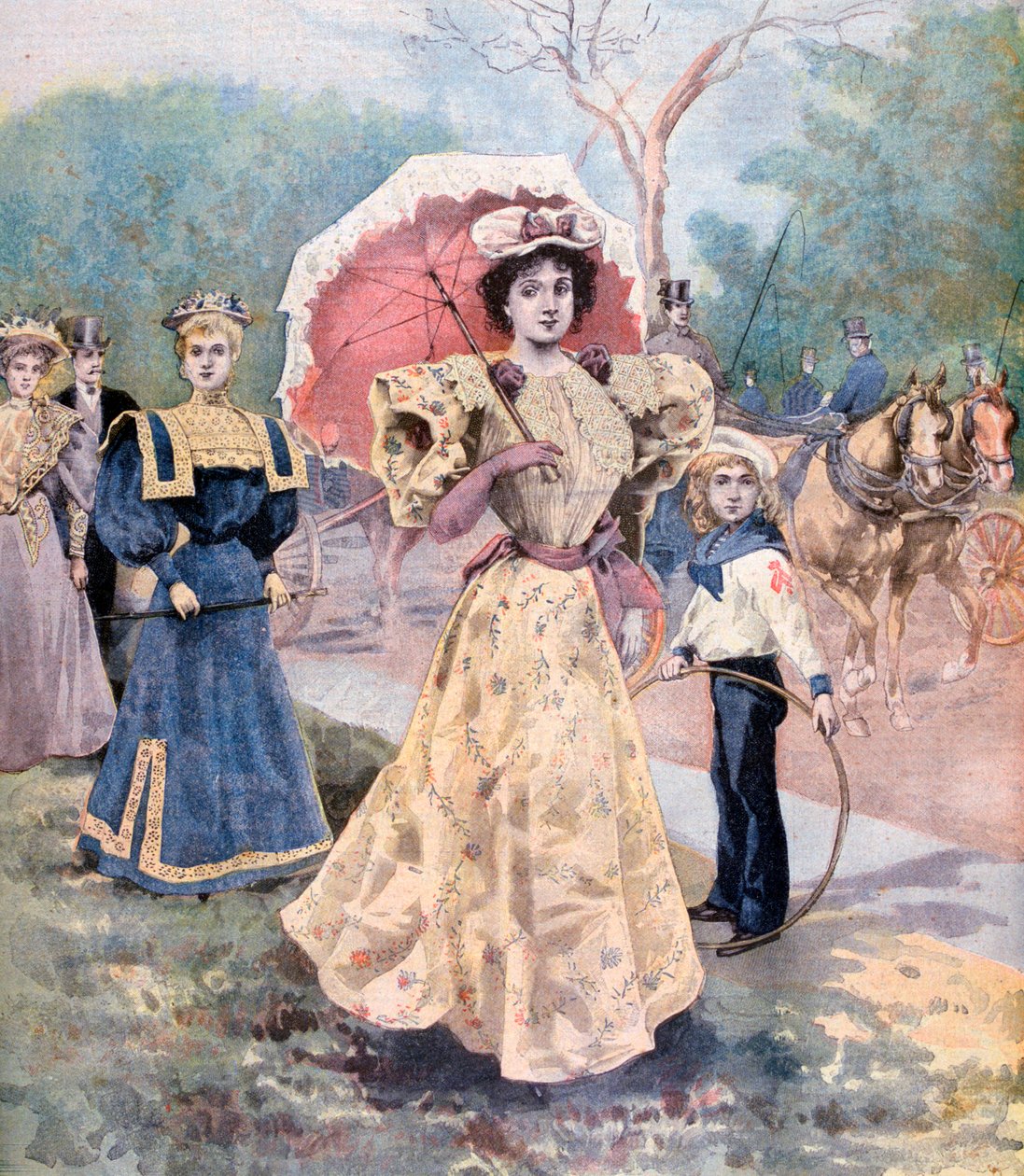 Die Mode im Jahr 1894 von Unbekannt