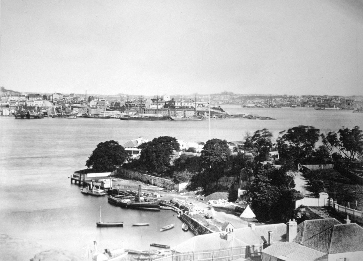 Der Kai, Sydney, New South Wales, Australien, 1870-1880 von Unbekannt
