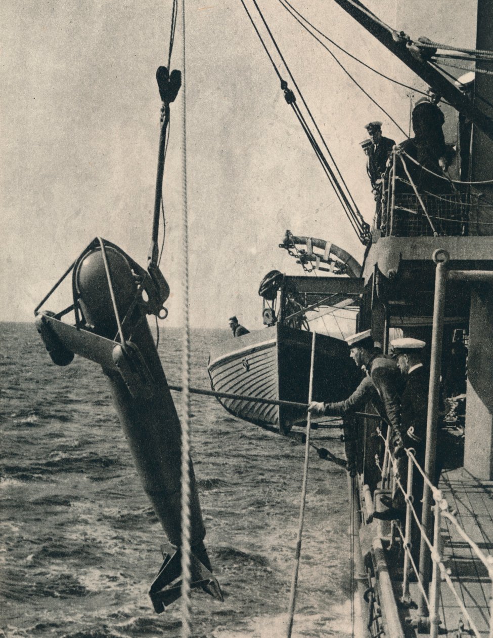 Der hai-förmige Paravan, 1943 von Unbekannt