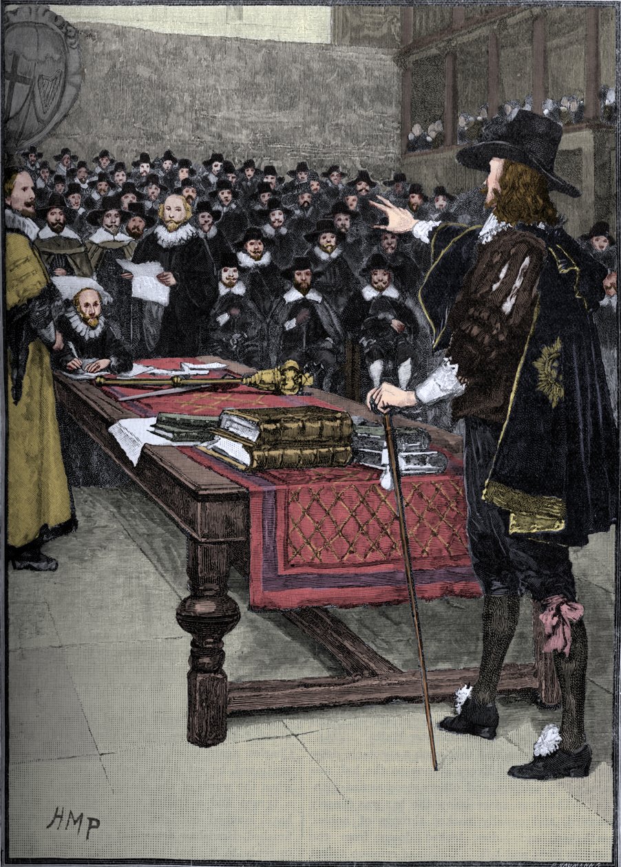 Der Prozess von König Karl I., 1649 von Unbekannt