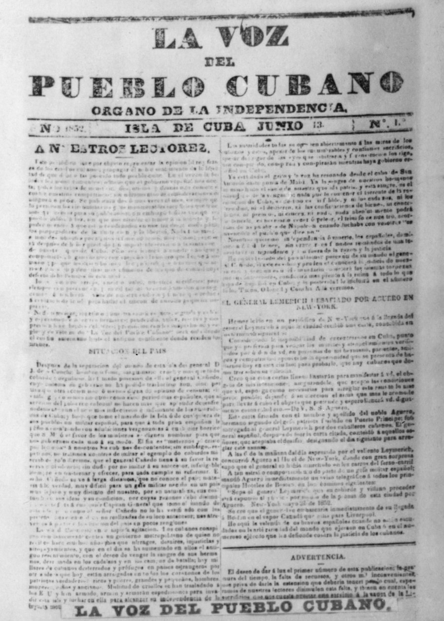 Die Stimme der Volkszeitung, 1852, 1920er Jahre von Unbekannt