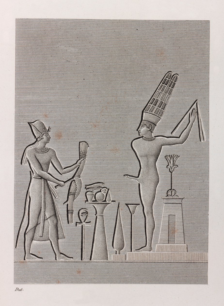 Theben, Karnak (Nahaufnahme) von Unbekannt