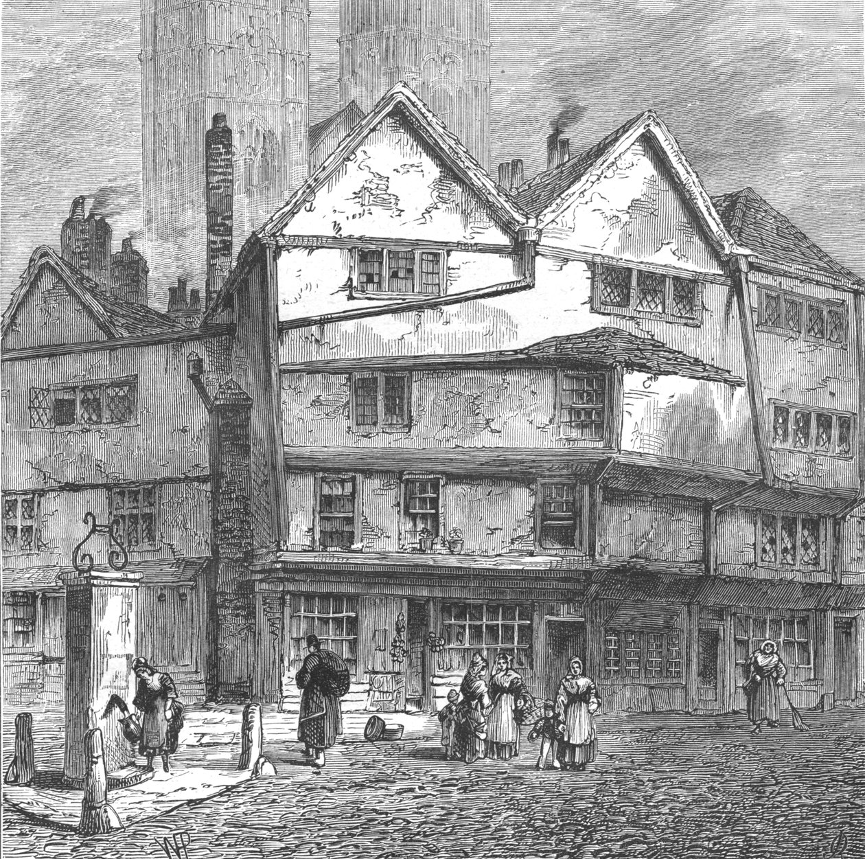 Thieving Lane, 1808 1897 von Unbekannt