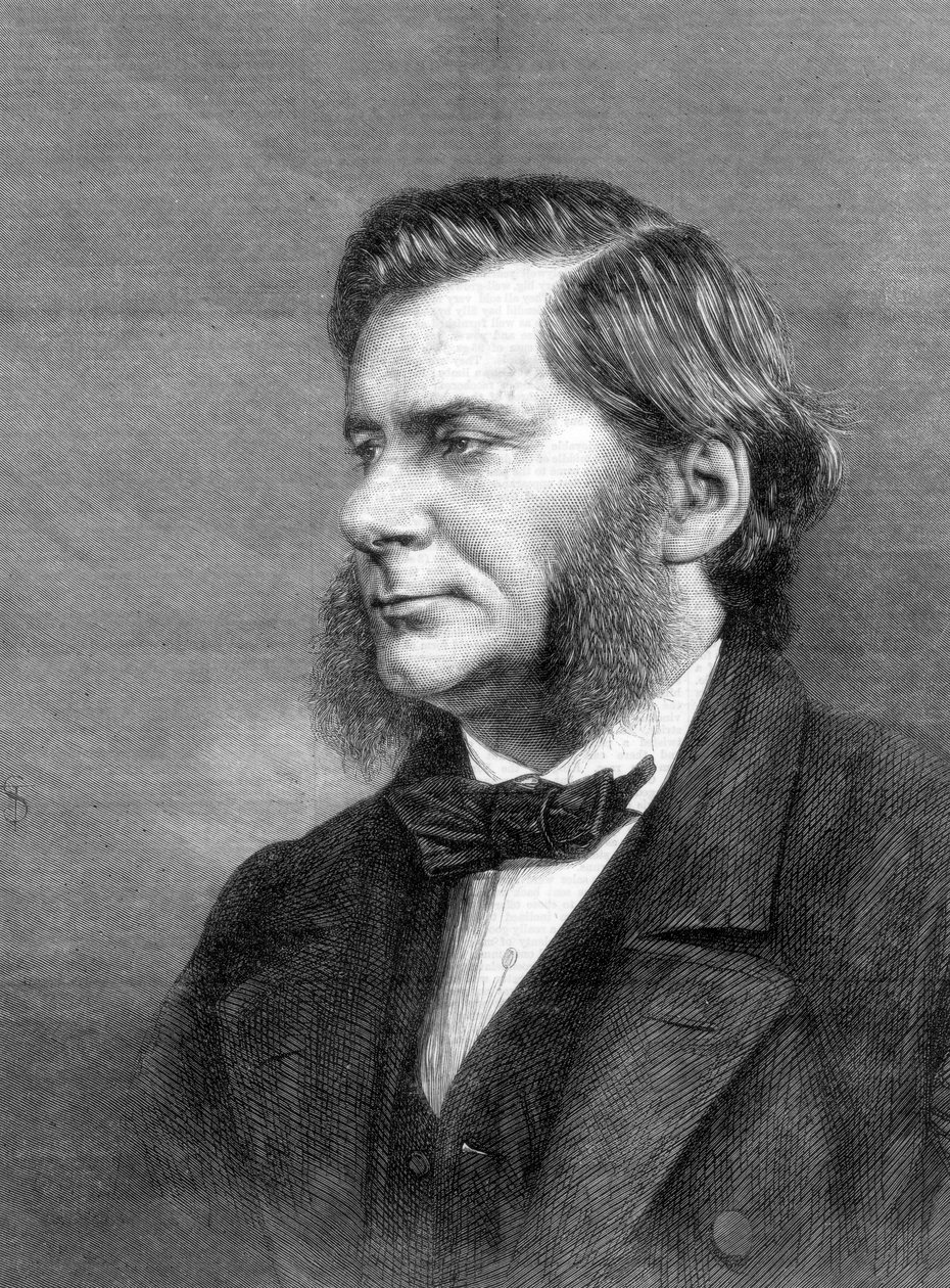 Thomas Henry Huxley, britischer Biologe von Unbekannt
