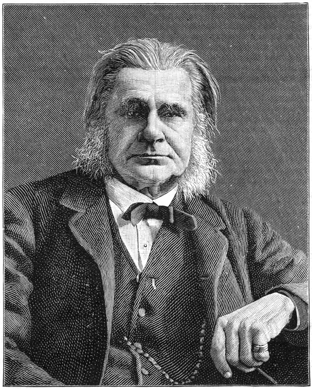 Thomas Henry Huxley, britischer Biologe von Unbekannt