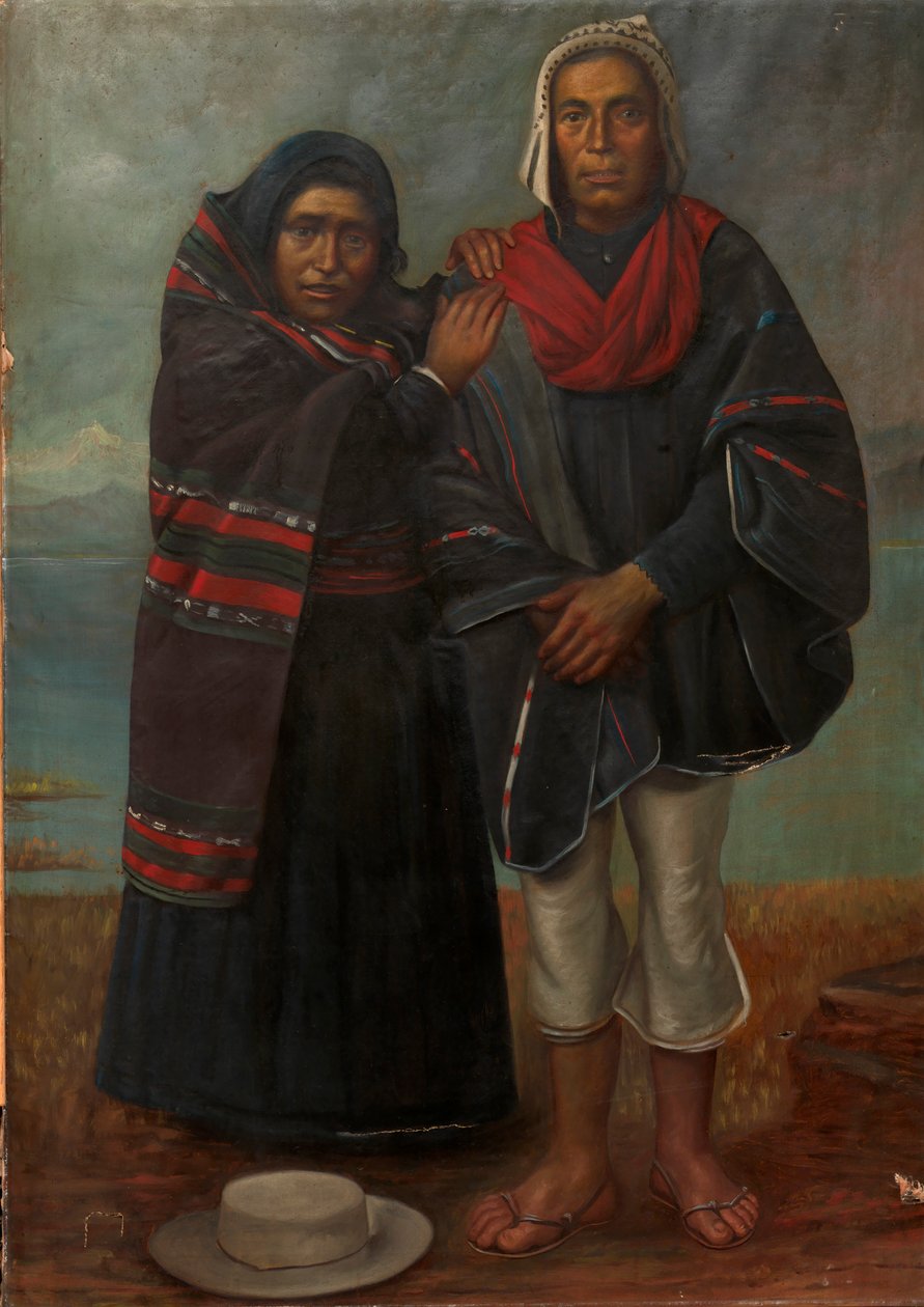 Titica-Indianer Aymara, ca. 1890-1892 von Unbekannt