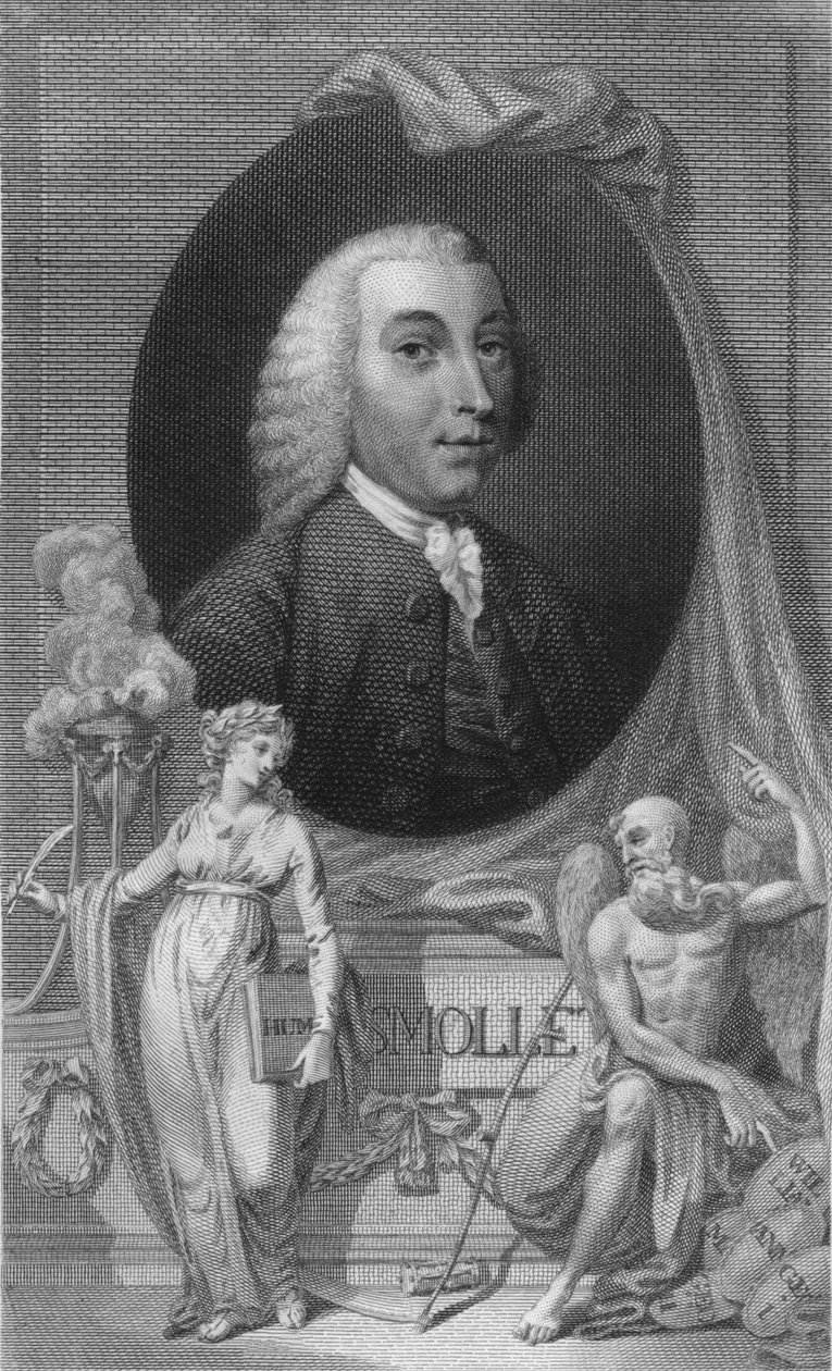 Tobias Smollett, 1790 von Unbekannt