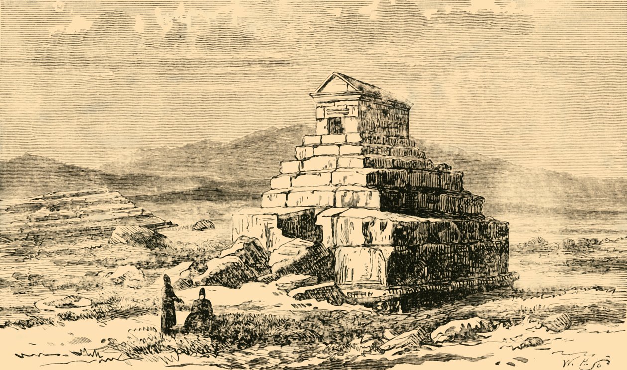 Grab von Kyros, 1890 von Unbekannt