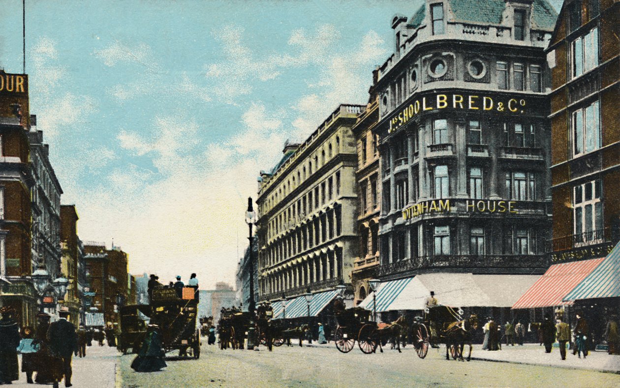 Tottenham Court Road, London, 1906 von Unbekannt