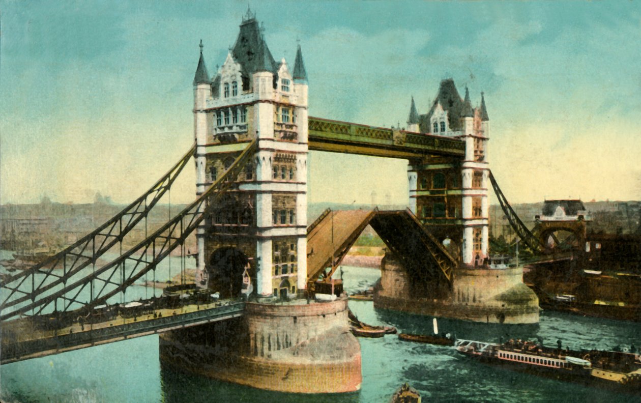 Tower Bridge, London von Unbekannt