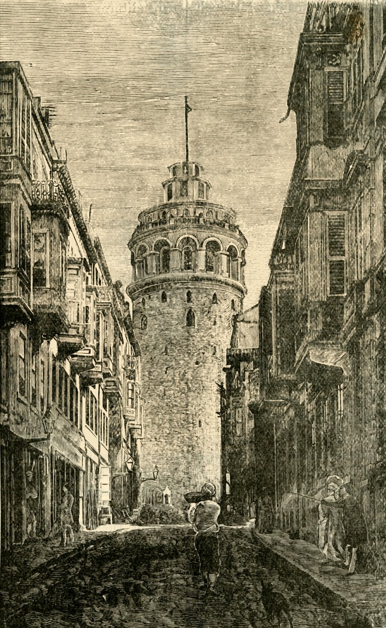 Turm von Galata, Konstantinopel von Unbekannt