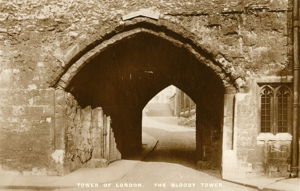 Tower of London. Der Blutturm, ca. 1910 von Unbekannt