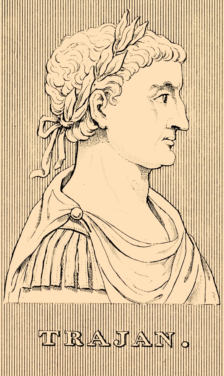 Trajan, 53-117, 1830 von Unbekannt