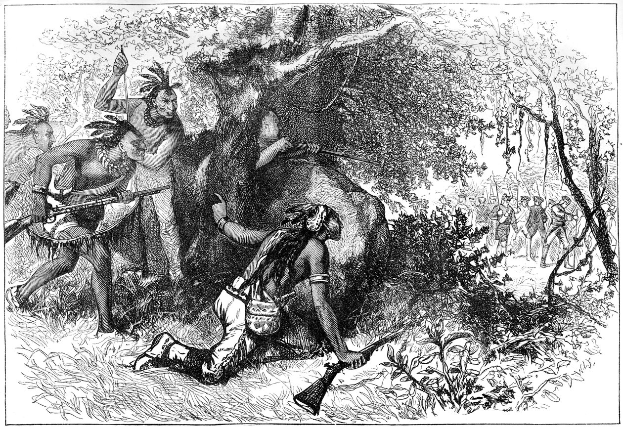 Verrat der Cherokee, 18. Jahrhundert, um 1880 von Unbekannt