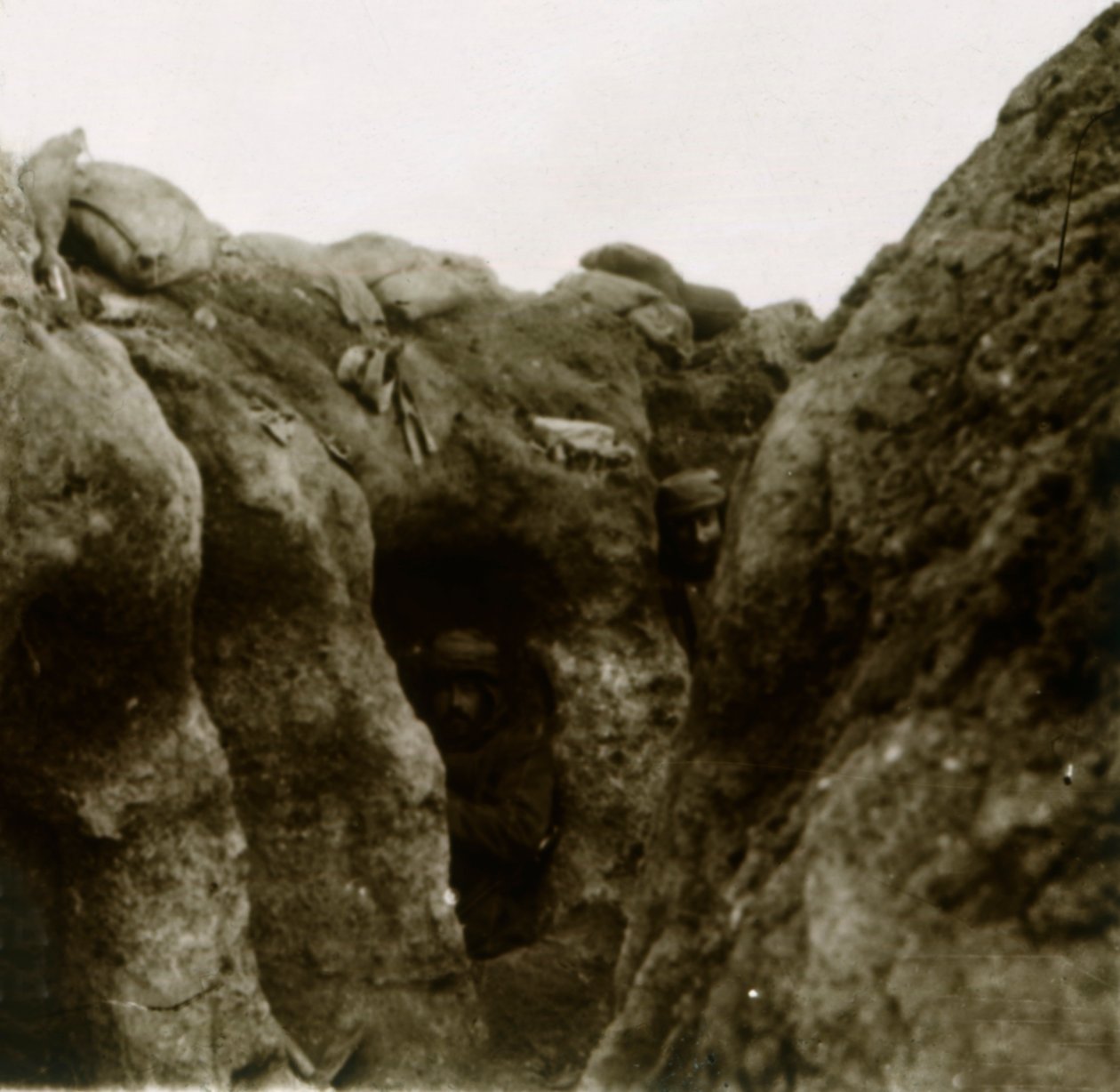 Schützengräben, um 1914-um 1918 von Unbekannt
