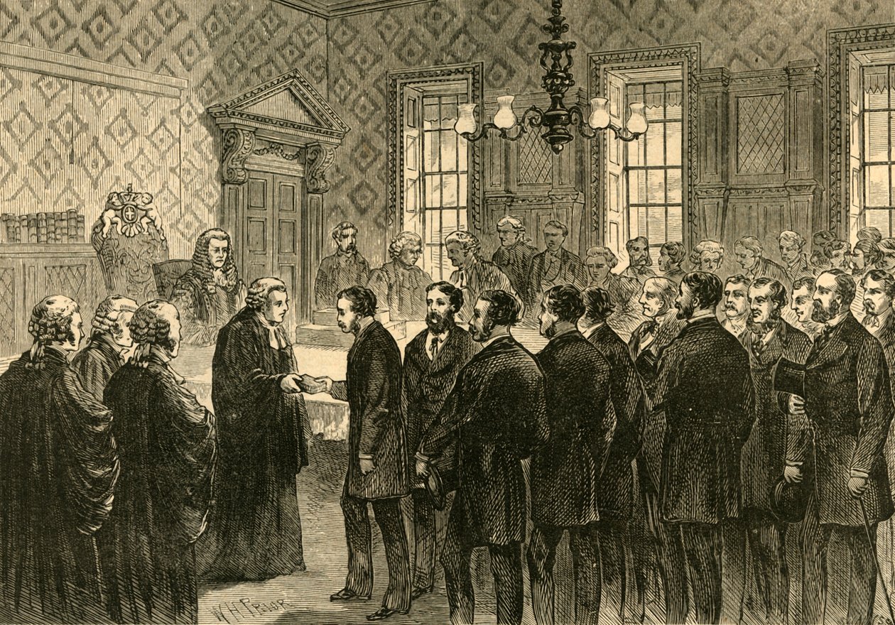 Prozess der Pix, 1897 von Unbekannt