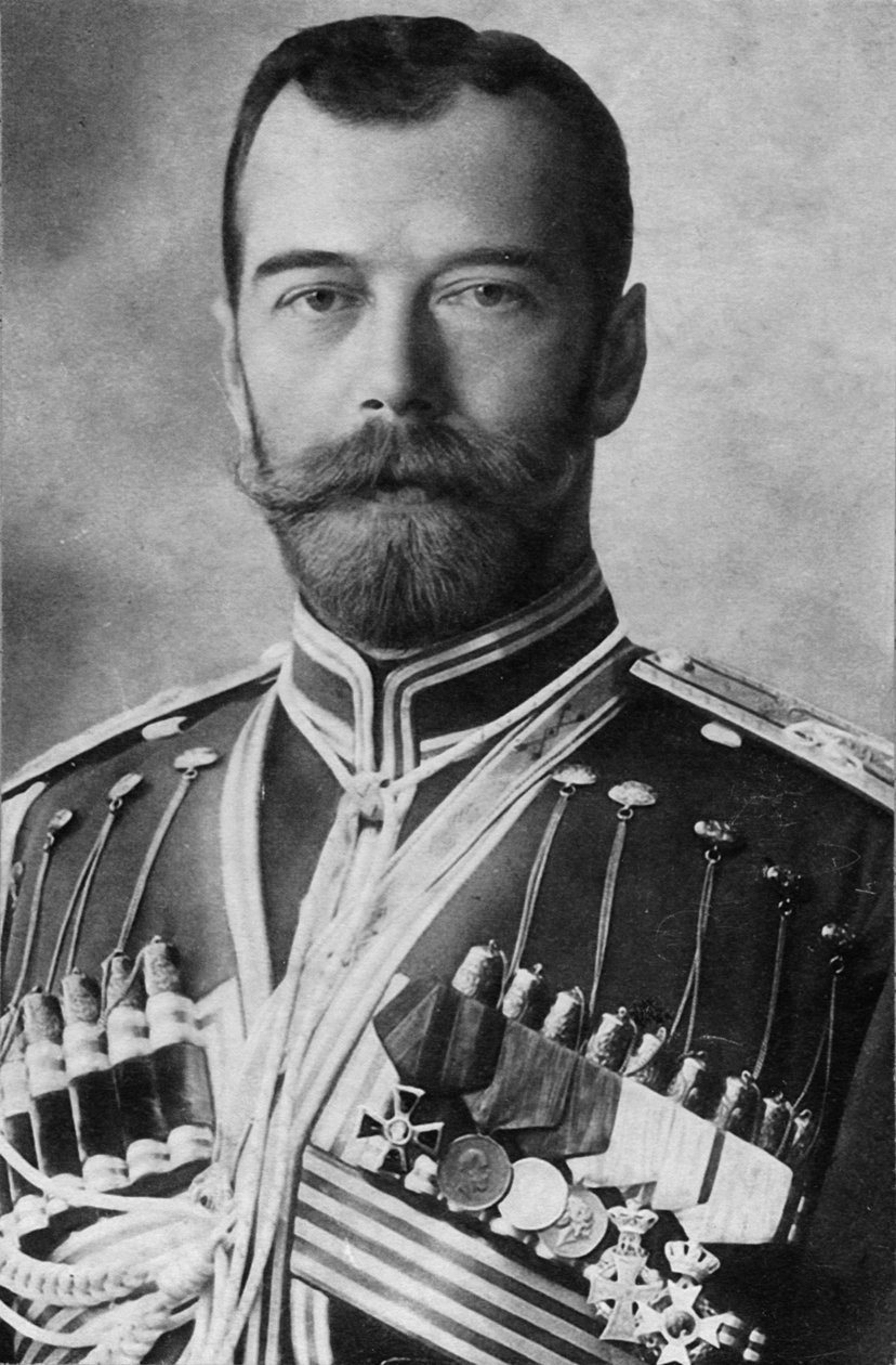 Zar Nikolaus II. von Russland, ca. 1900 von Unbekannt