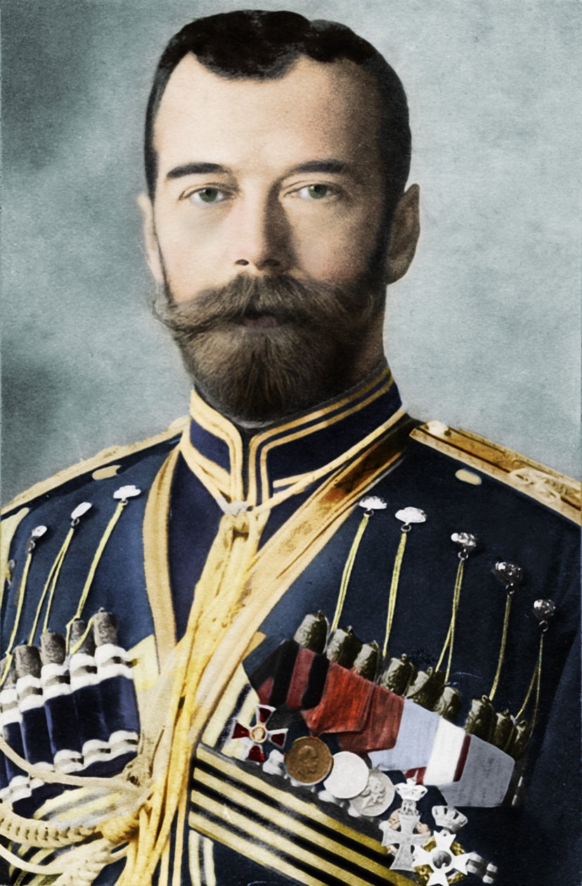 Zar Nikolaus II. von Russland, ca. 1900 von Unbekannt