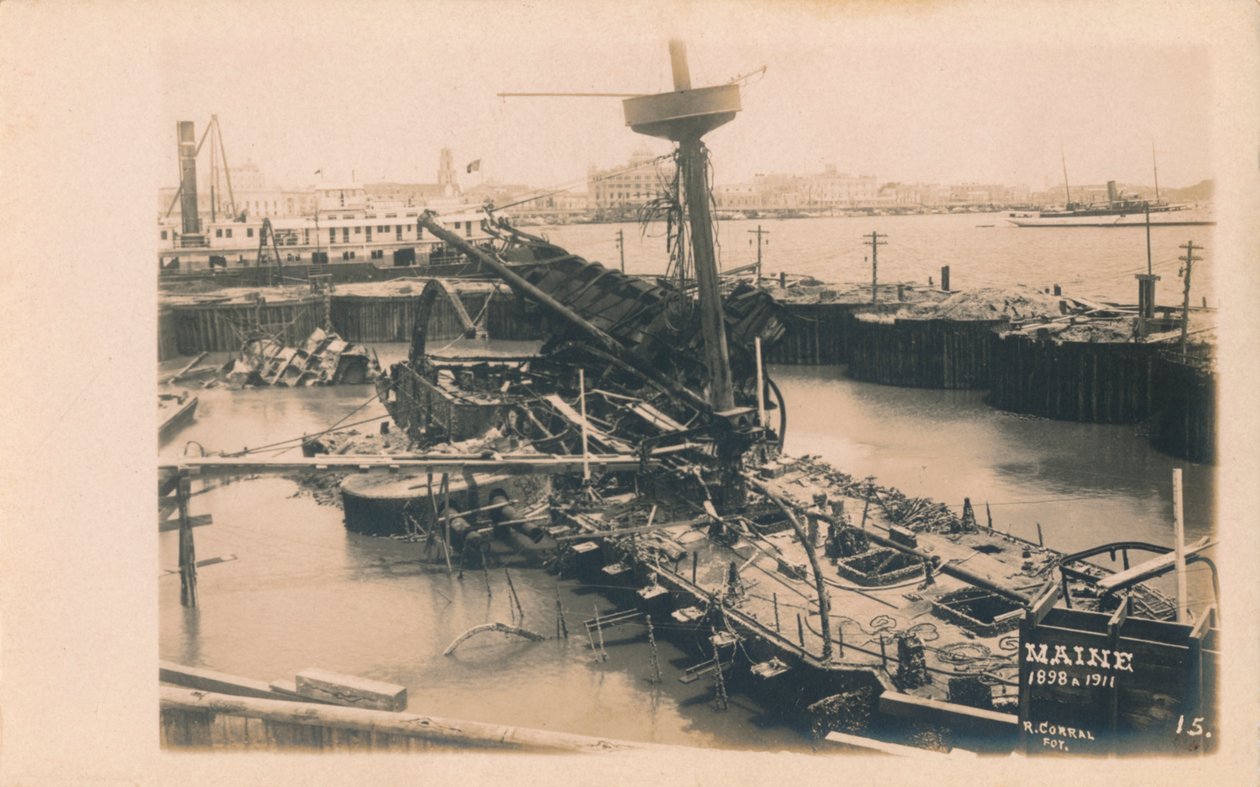 USS Maine von Unbekannt
