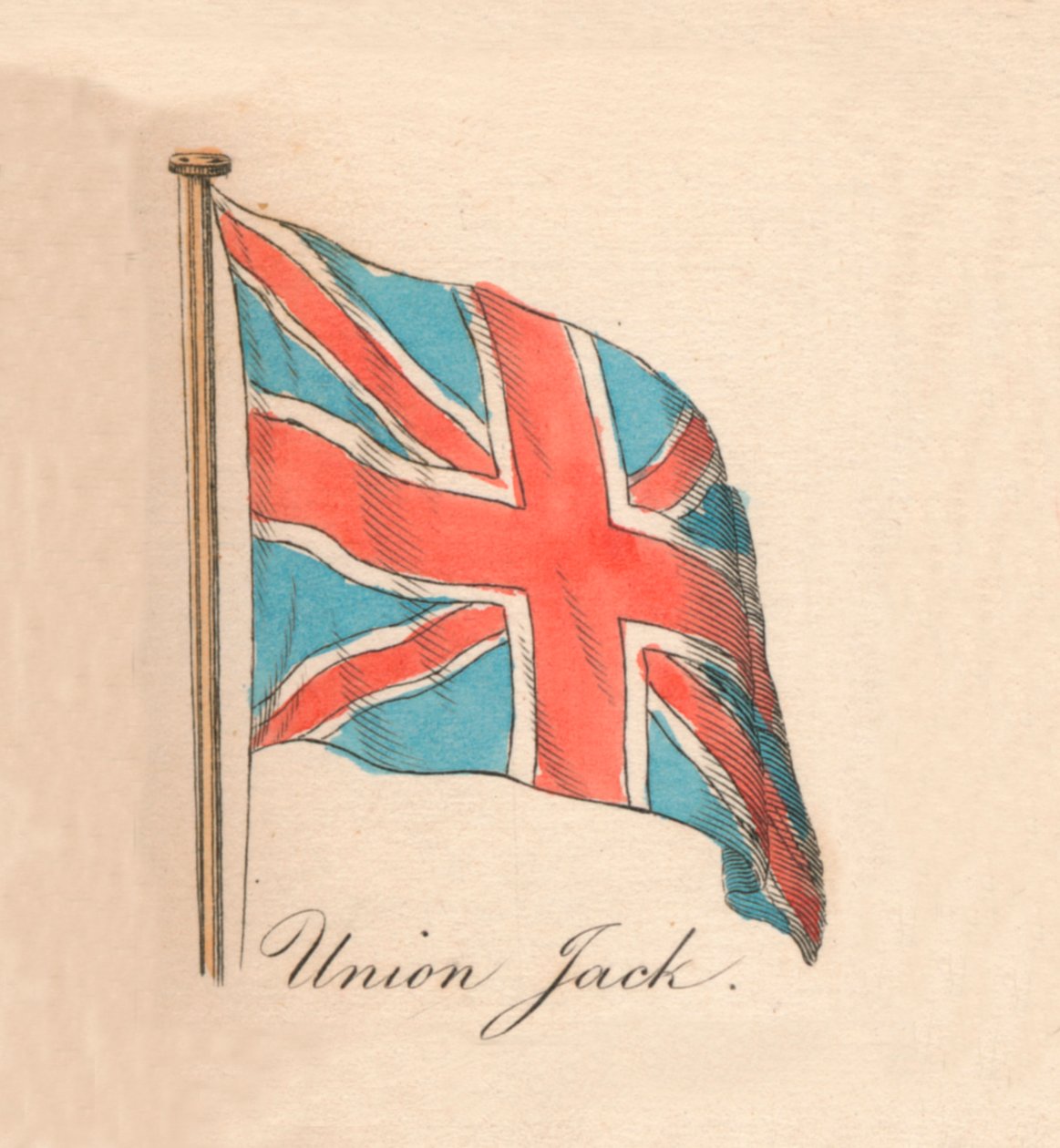 Union Jack, 1838 von Unbekannt