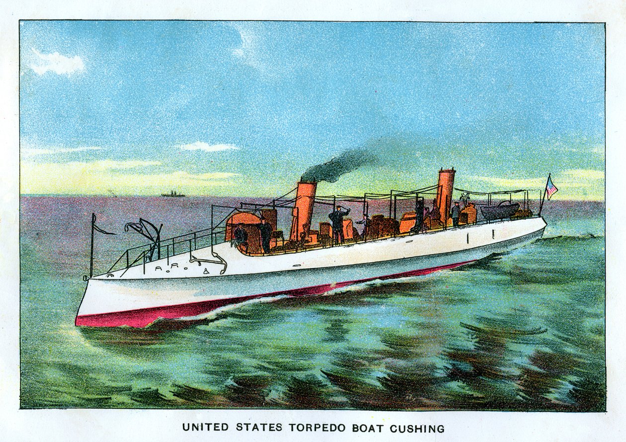 US-Torpedoboot Cushing, 1890er von Unbekannt