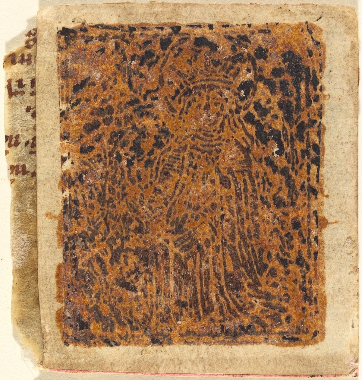 Unbekannter Heiliger, um 1480 von Unbekannt