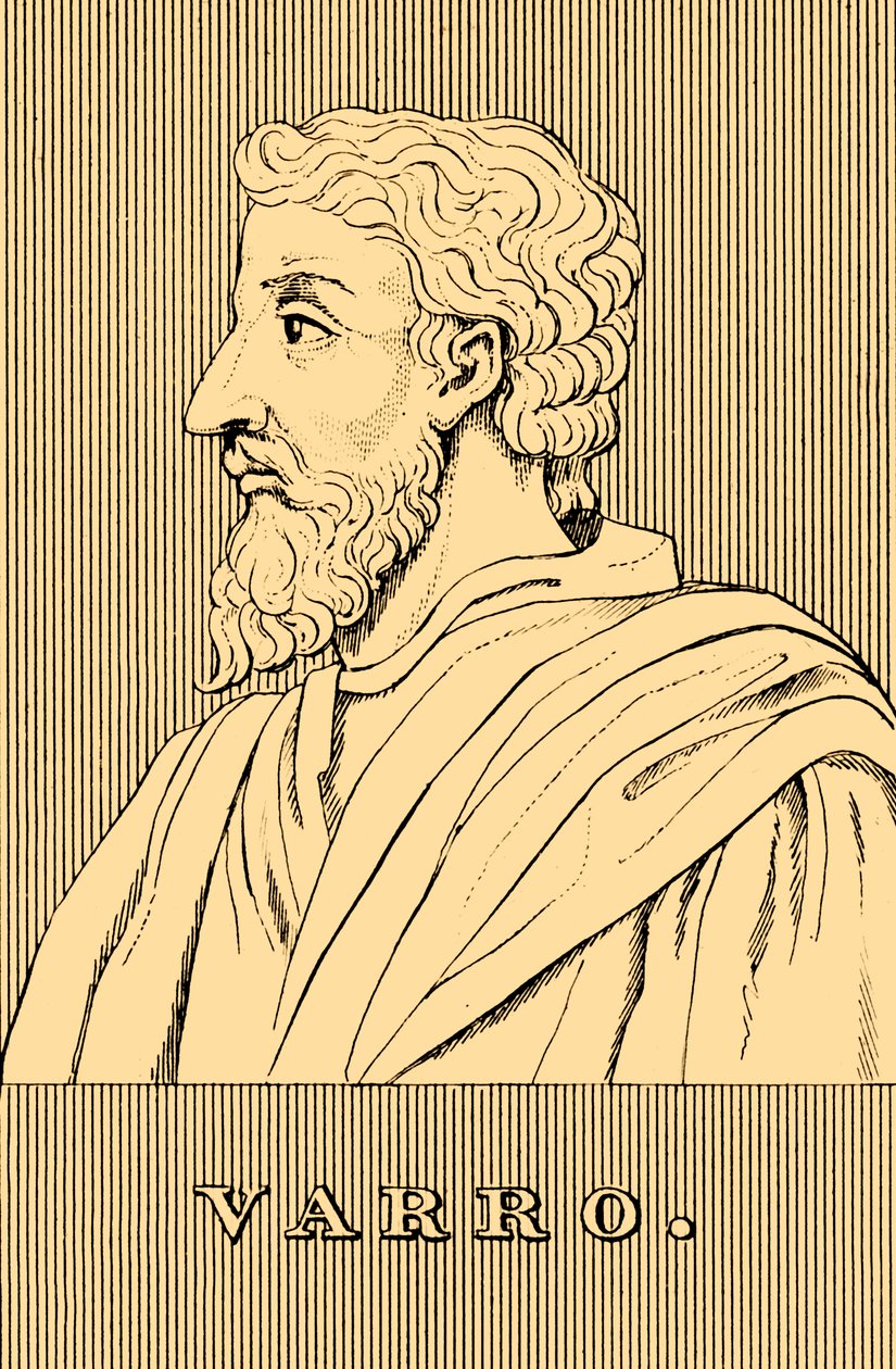 Varro, 116-27 v. Chr., 1830 von Unbekannt