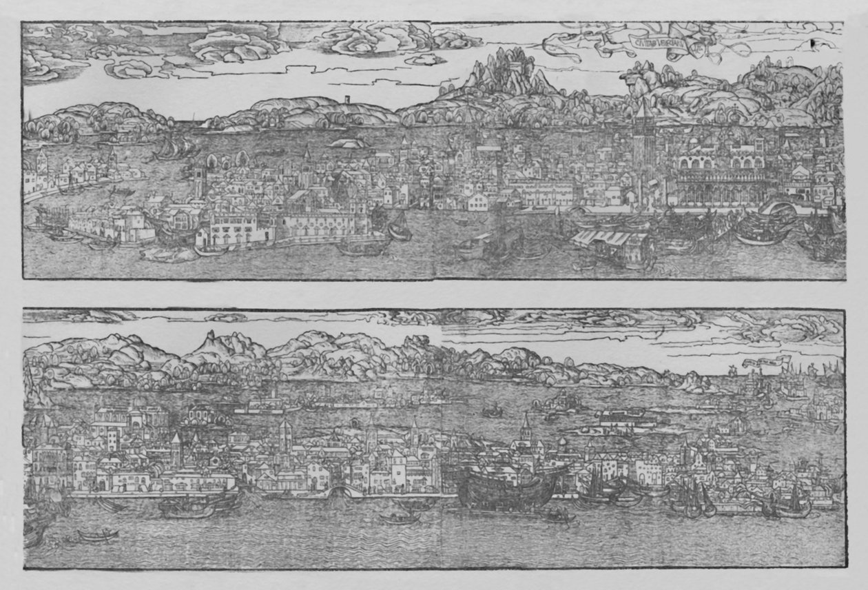 Venedig im Jahr 1502, 1925 von Unbekannt