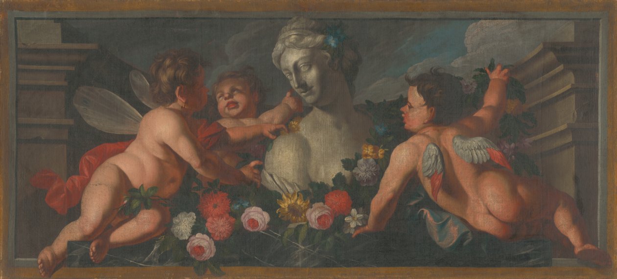 Venus umgeben von Amors von Unbekannt