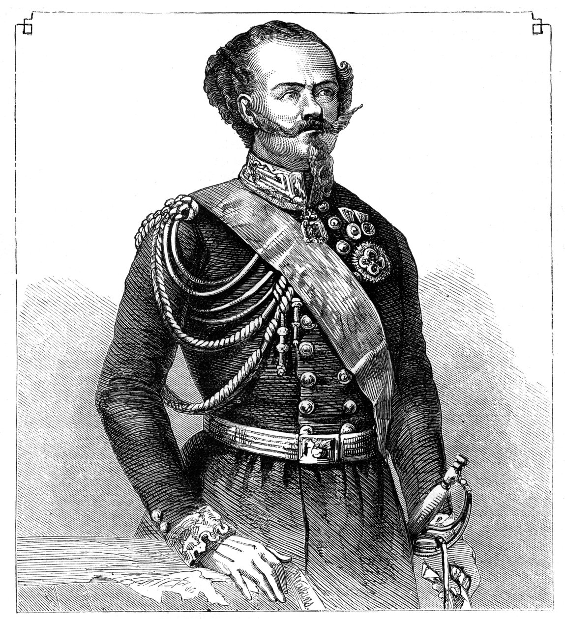 Viktor Emanuel II., König von Italien von Unbekannt