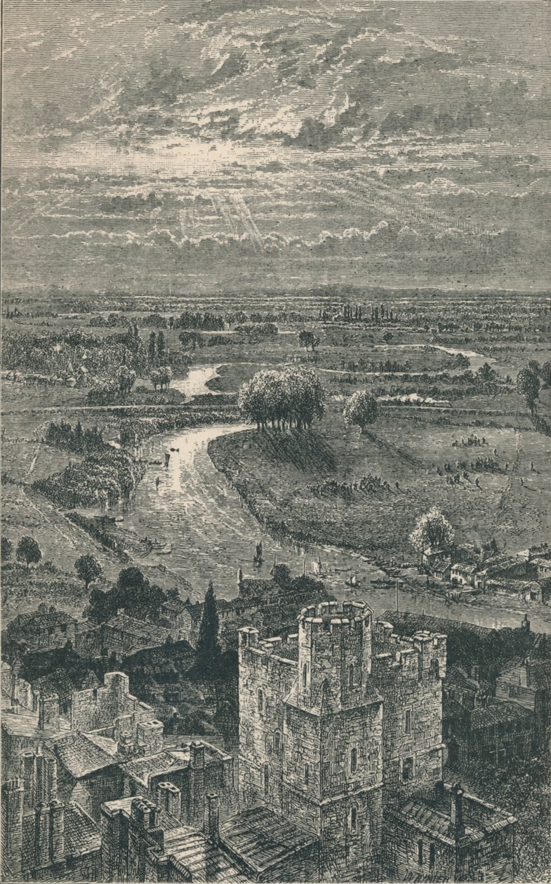 Blick vom Rundturm von Unbekannt