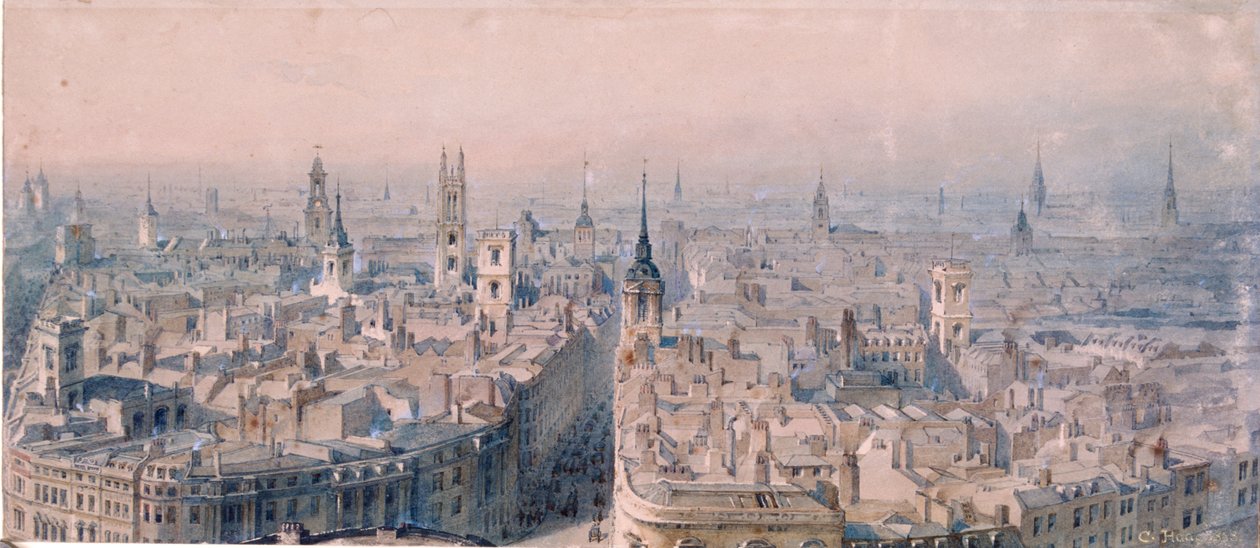 Ansicht von London von Unbekannt