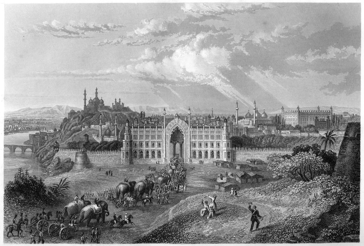 Ansicht von Lucknow, Indien von Unbekannt