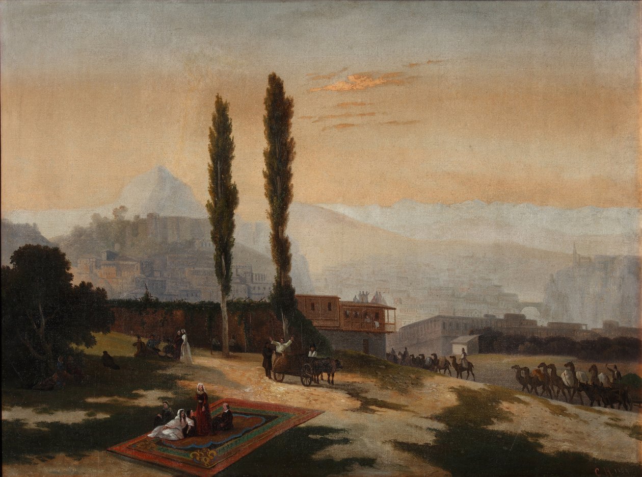 Ansicht von Tiflis, 1890 von Unbekannt