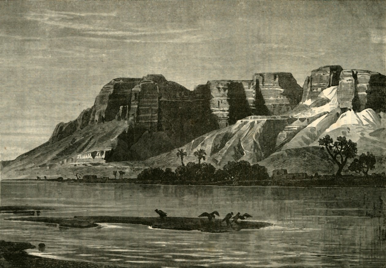 Blick auf den Nil, 1890 von Unbekannt