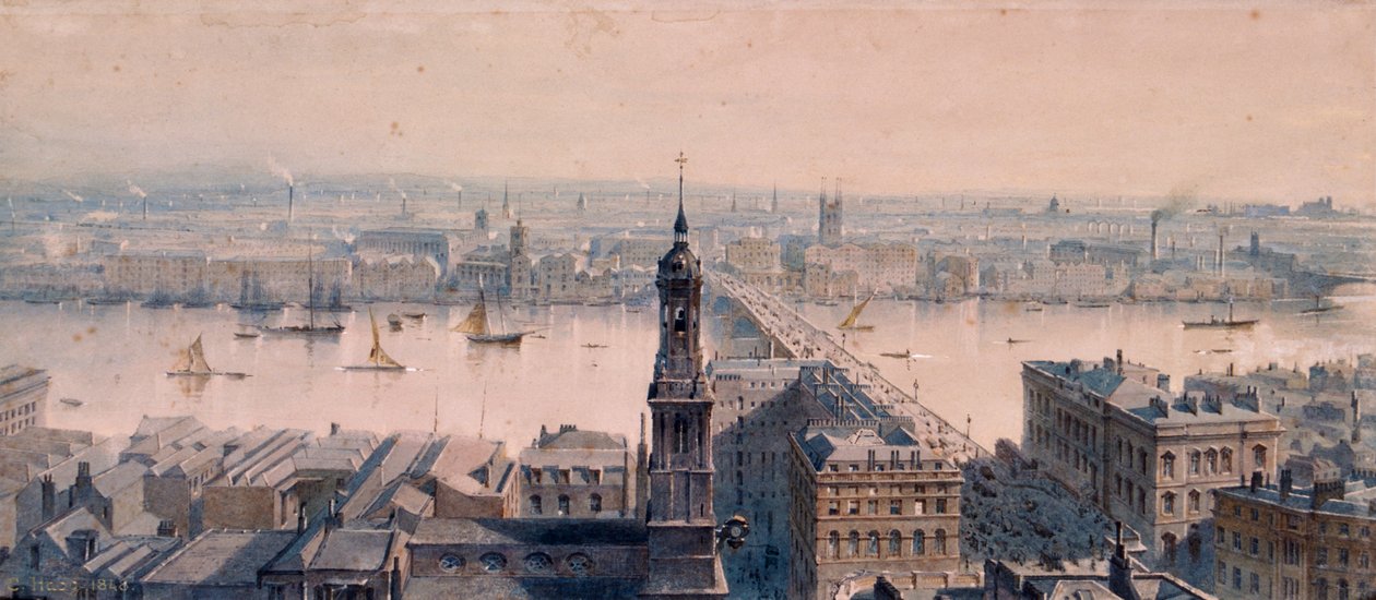 Ansichten von London von Unbekannt